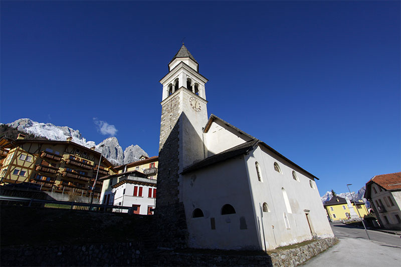 La chiesa antica di Frassenè