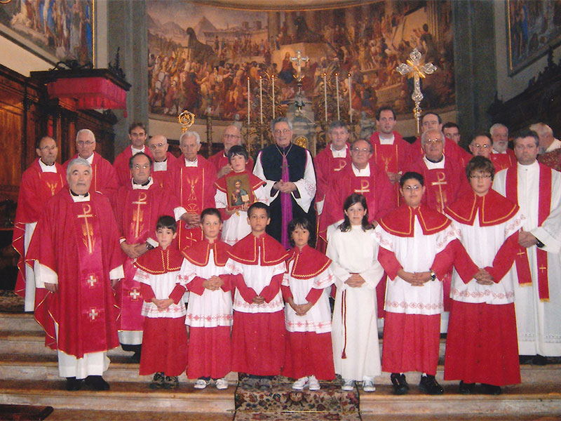 Mons. Lino Mottes invitato a S. Pietro ad Agordo